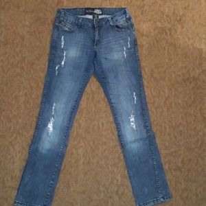 ✔Denim Destress Wash Jeans